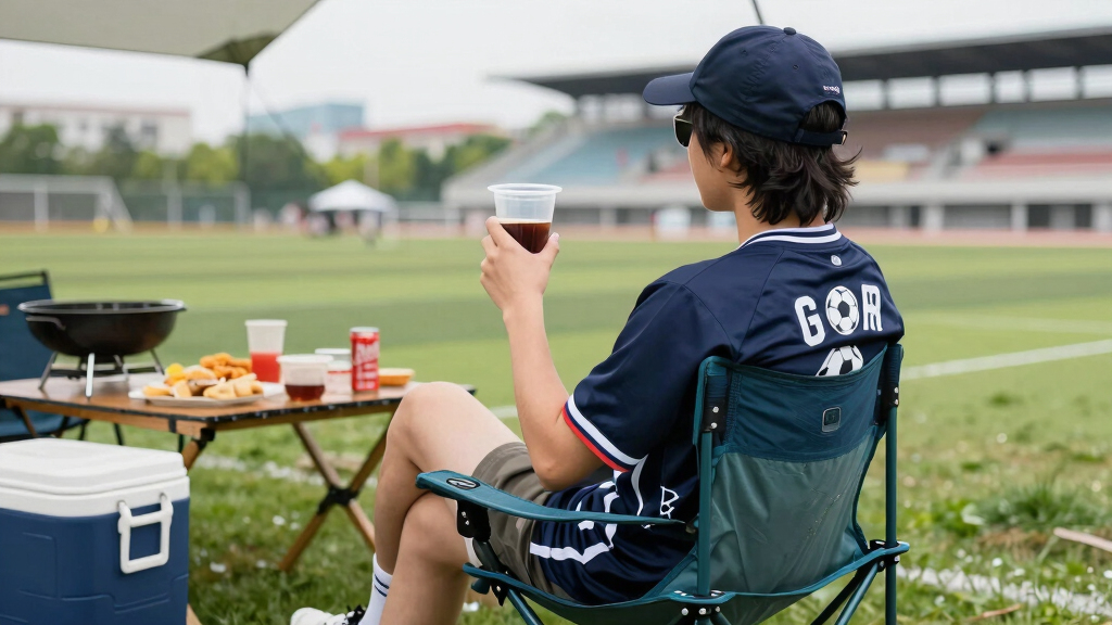 soccer fan outdoor tailgating furniture