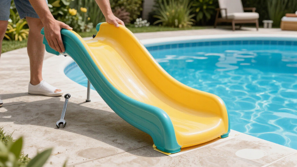best pool slide for inground pool
