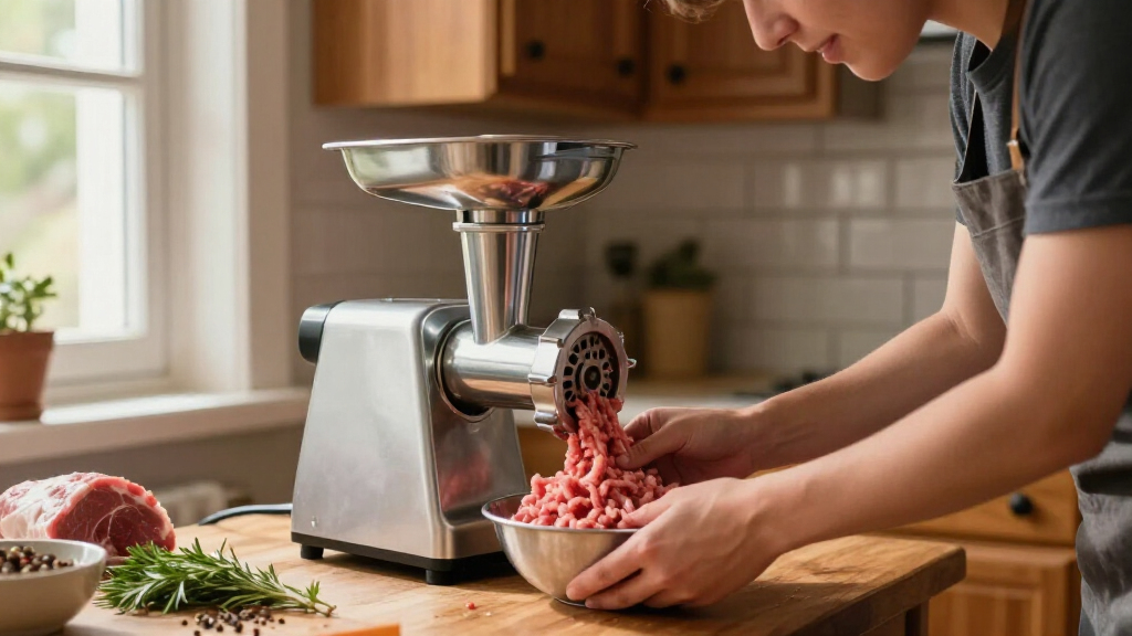 commercial meat grinder for home use