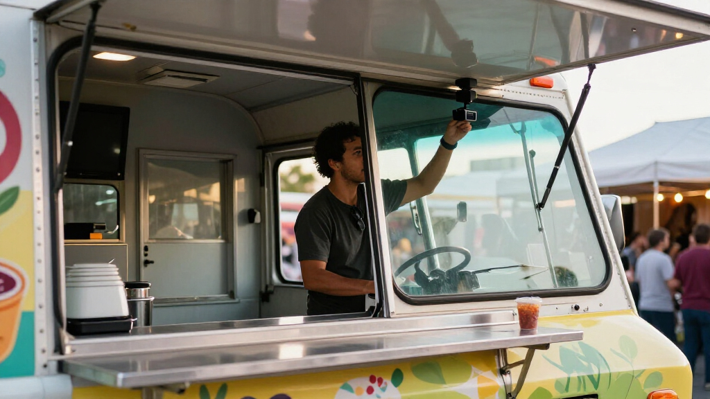 dash cam for food truck