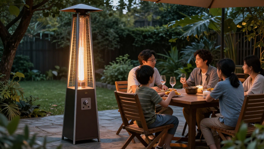 propane patio heaters with safety shutoff