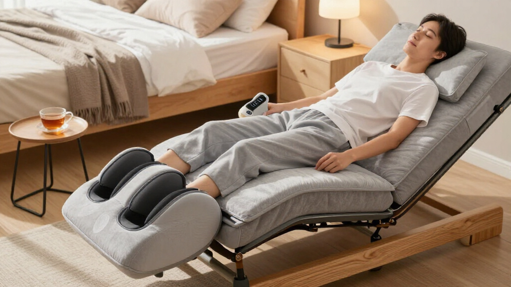 adjustable bed base with massage and zero gravity