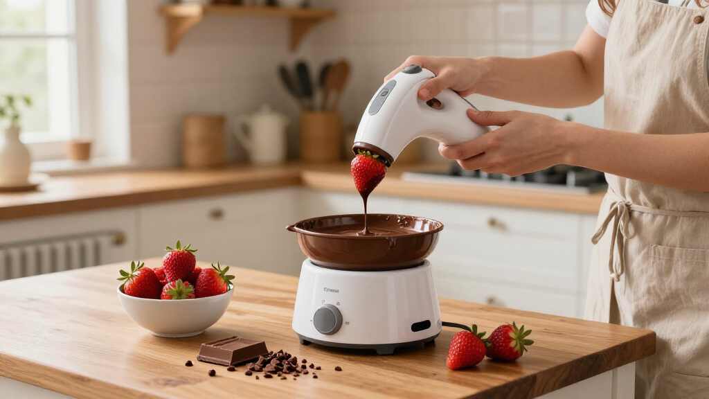 electric chocolate melting pots