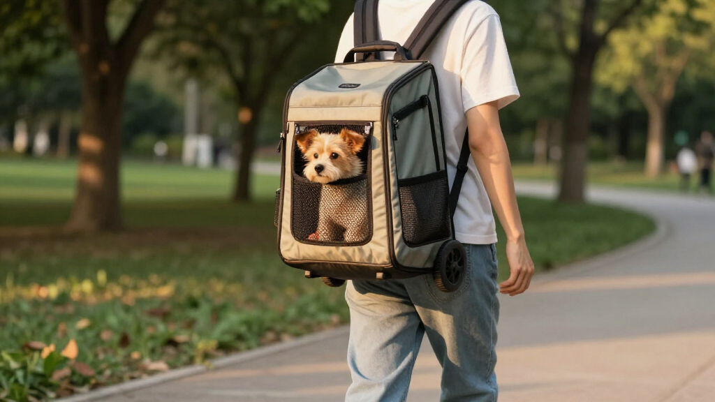 best rolling pet carrier backpacks