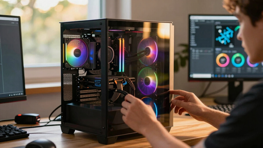 best airflow PC cases for gaming builds