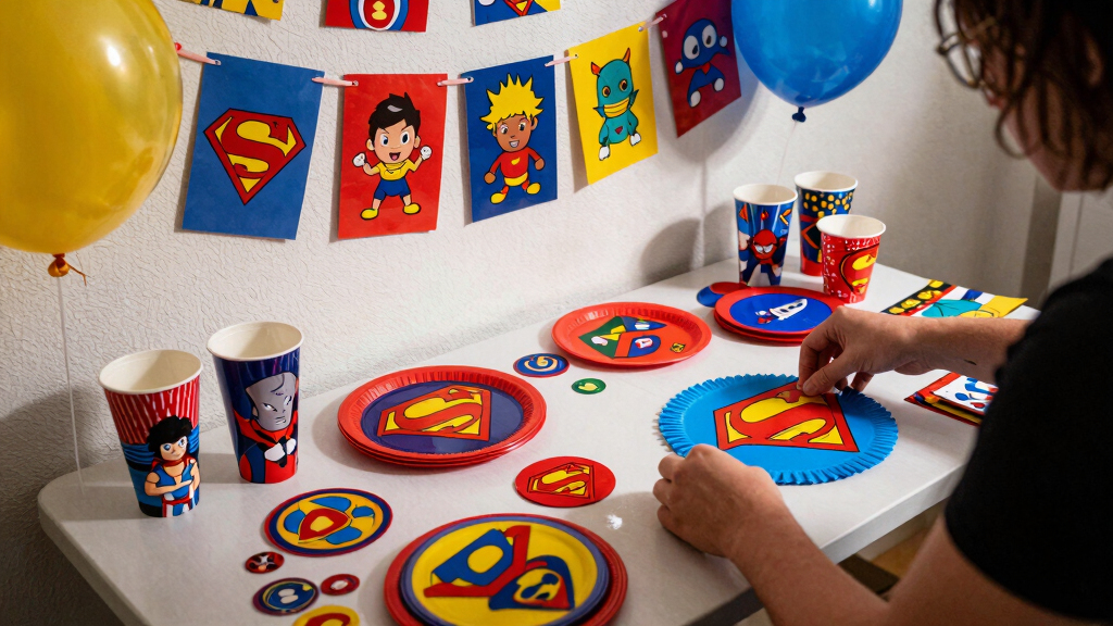 pop culture themed party supplies