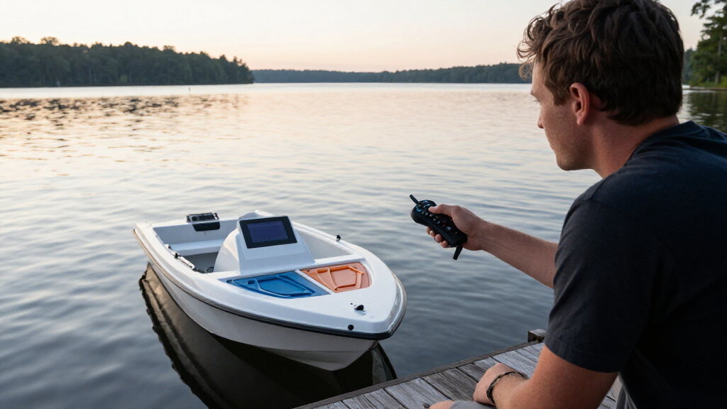 bait boat with autopilot