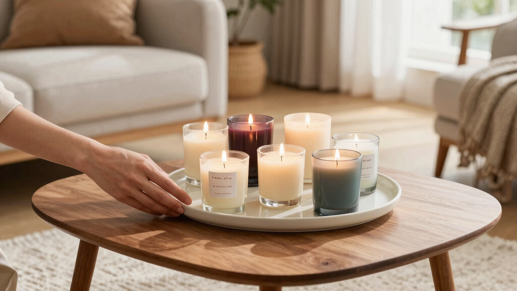 scented candles for home decor