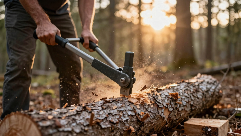 best manual log splitter