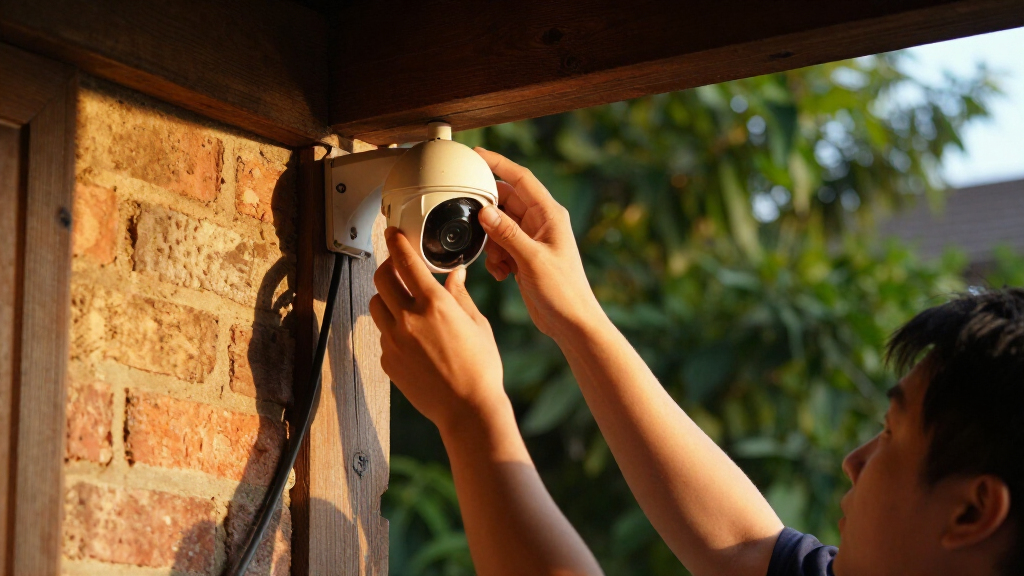 outdoor security camera wired