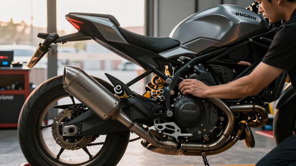 aftermarket exhaust for ducati monster motorcycles