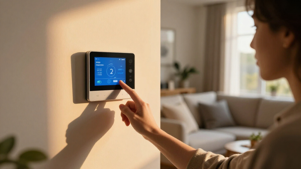 smart thermostat with hvac diagnostics