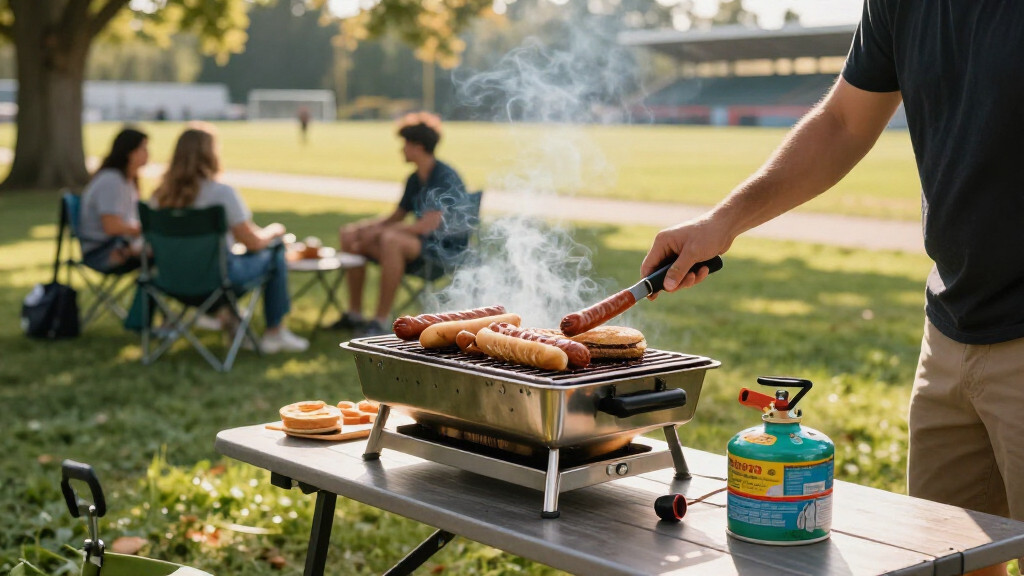 portable tailgating grills