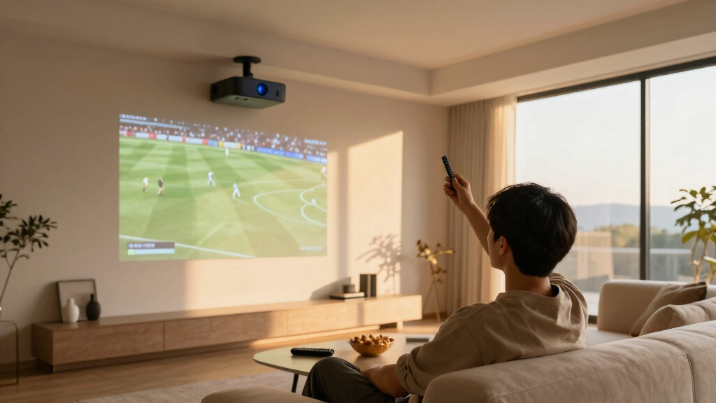 smart home projectors for sports