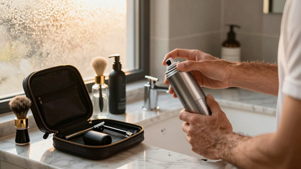 personalized men's grooming kits