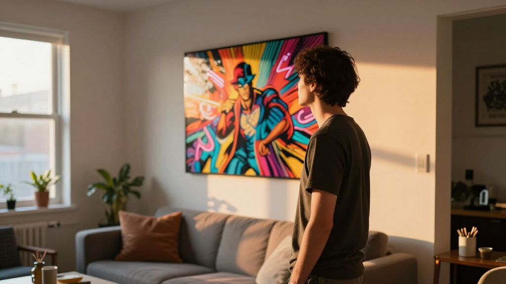 pop culture themed wall art