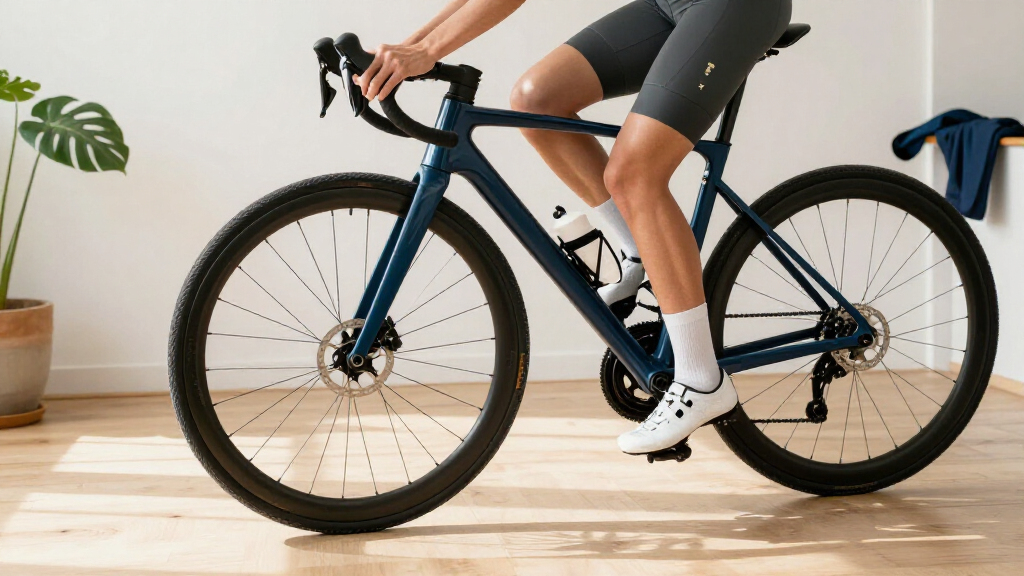 wheel on indoor bike trainers