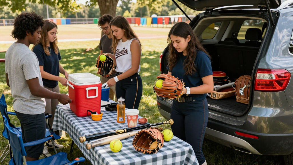 softball tailgating gear