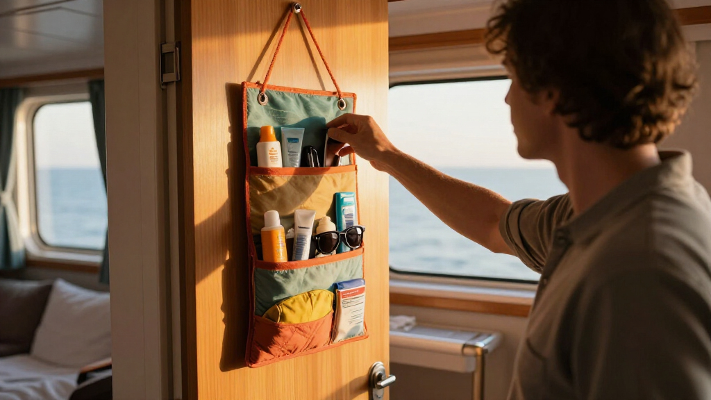 cruise cabin door organizer