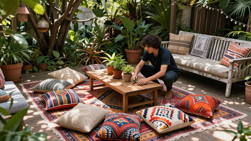 boho outdoor rug 8x10