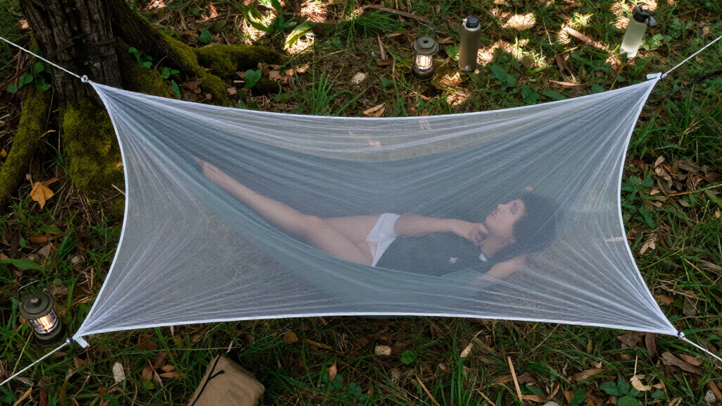 camping hammocks with mosquito net