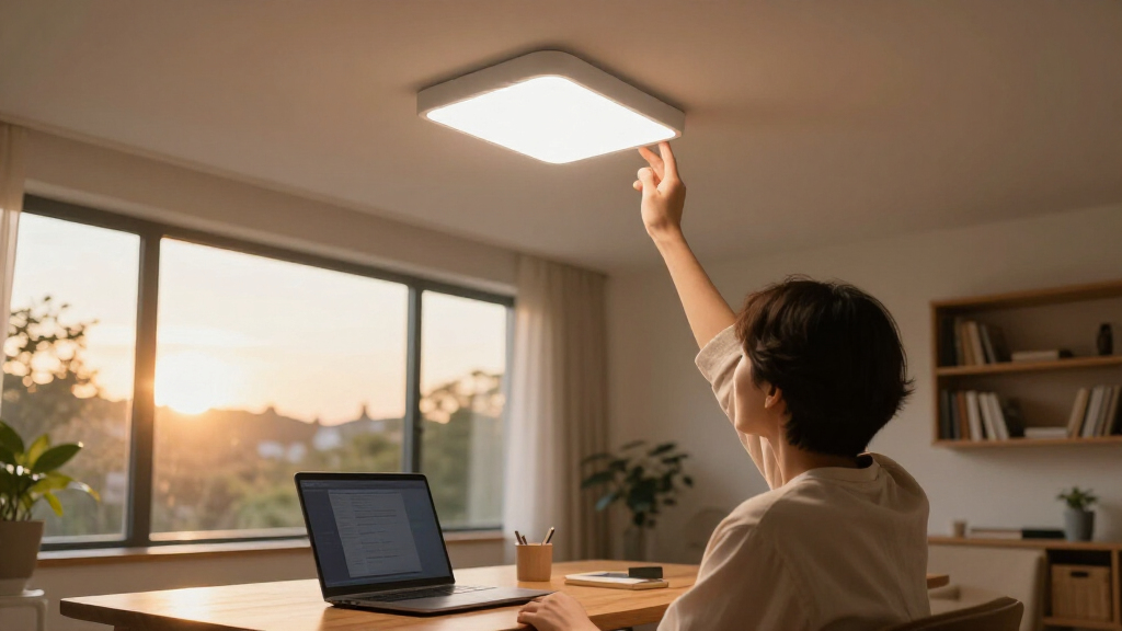 smart home study lighting