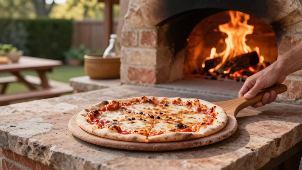 pizza stone for backyard ovens