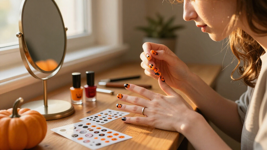 Halloween nail art stickers