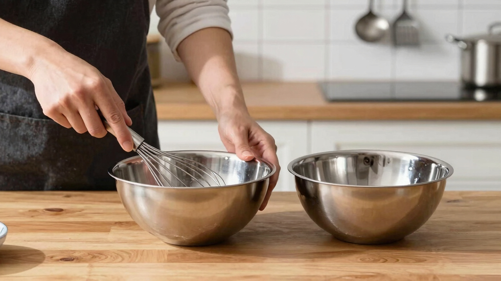 mixing bowls stainless steel nesting