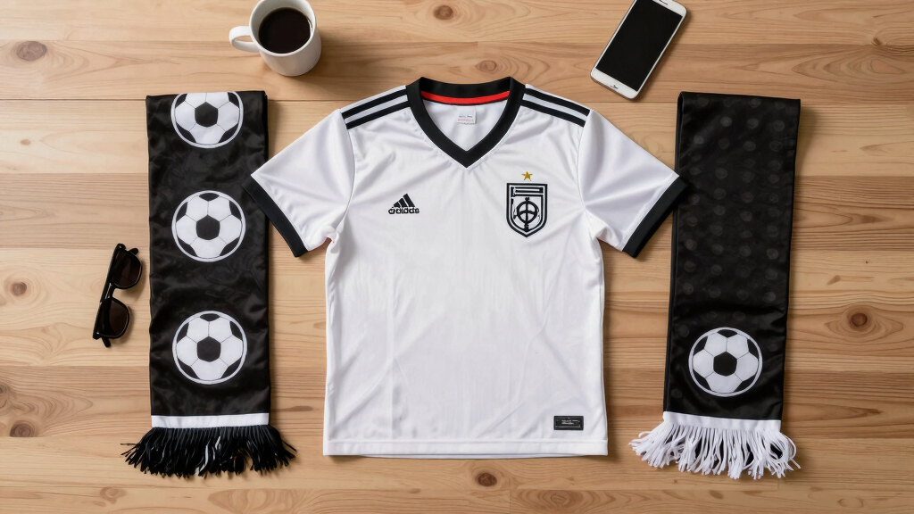 soccer fan apparel and accessories