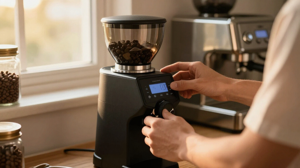best single dose grinder with variable RPM for espresso