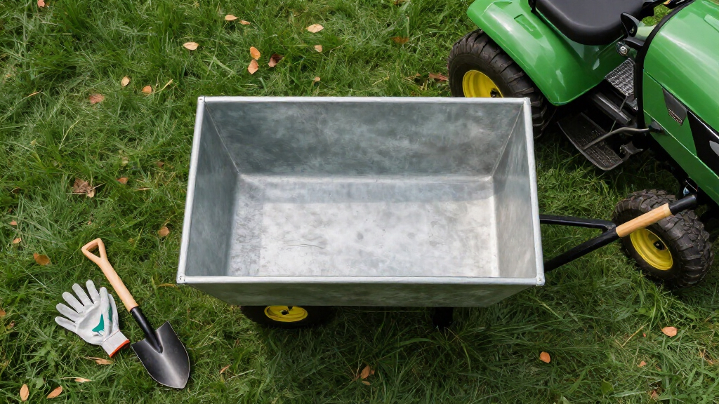 best dump carts for lawn tractors