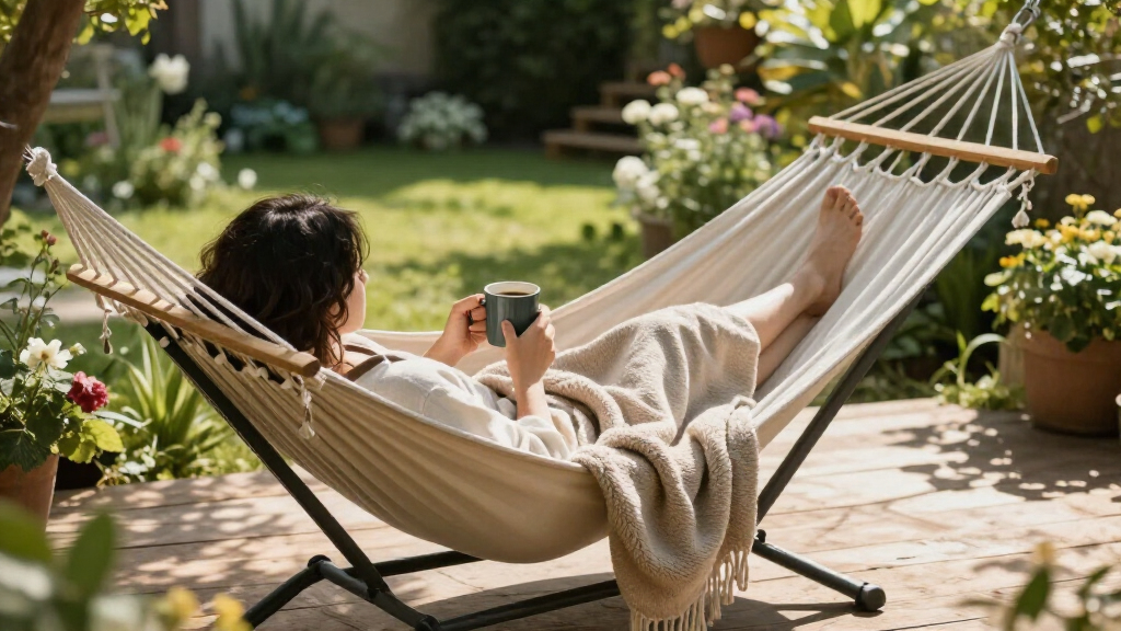 outdoor hammocks with stand