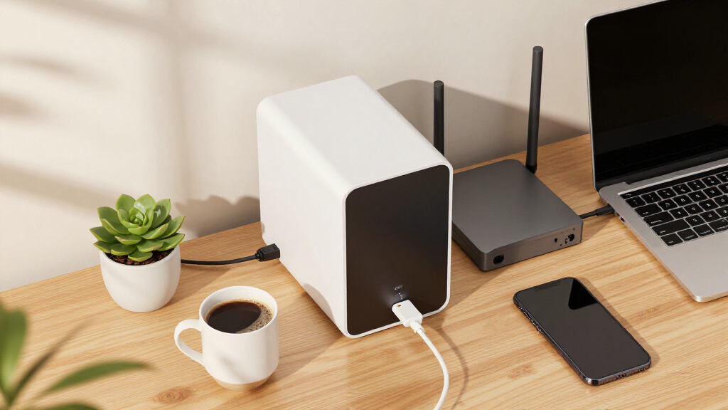 Network UPS for NAS and router