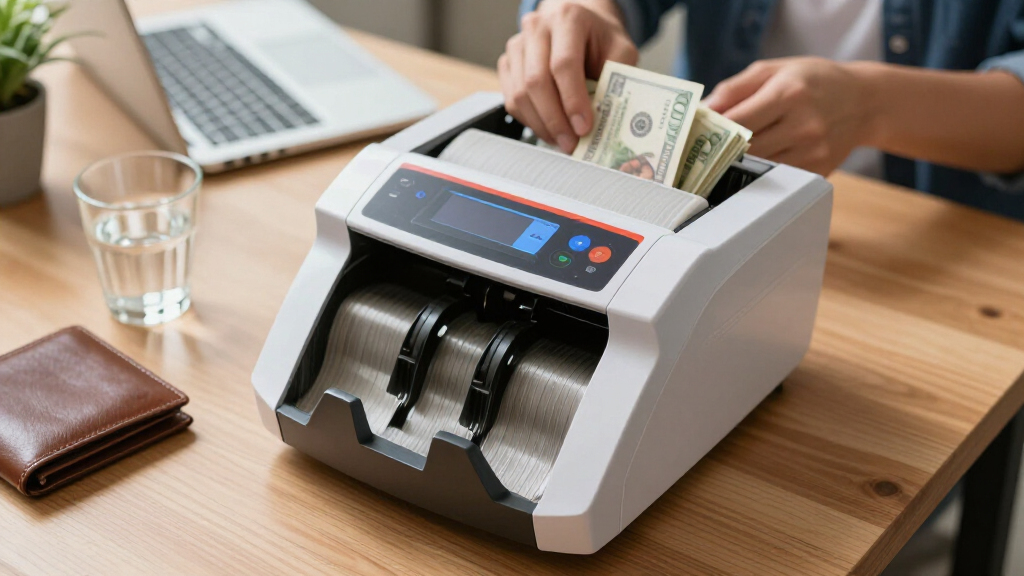 money counter machine with counterfeit detection