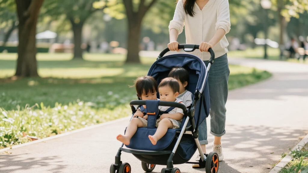 best stroller wagon for divorced parents with young kids