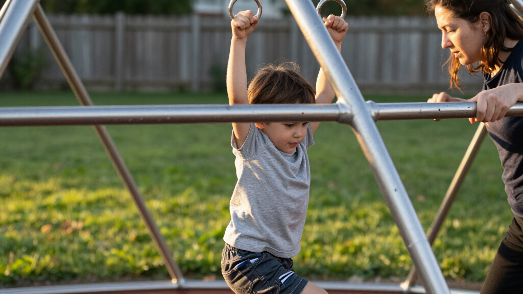 backyard climbing dome metal