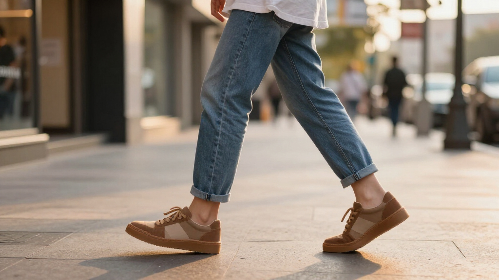 best square toe sneakers