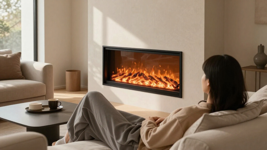 electric fireplace mantel