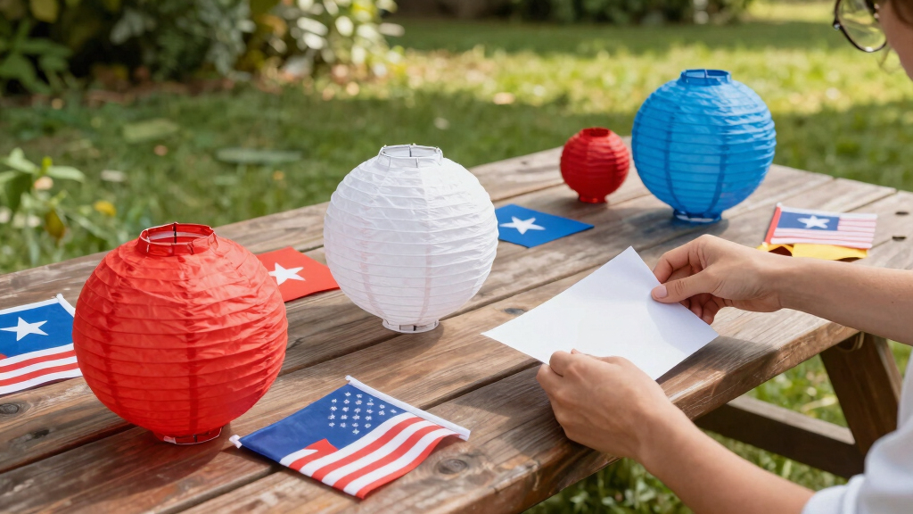 patriotic outdoor party supplies