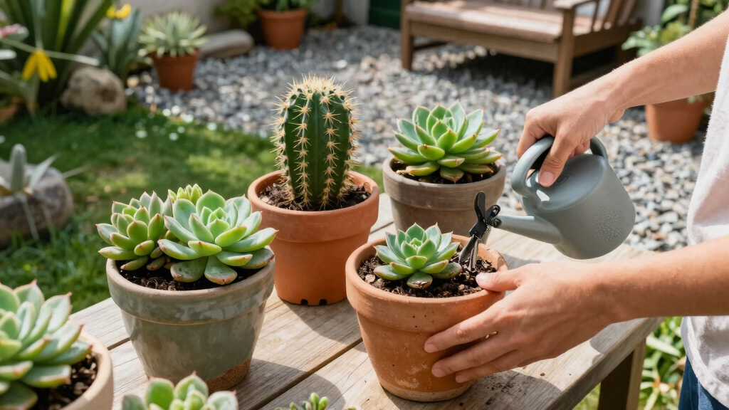 best drought-proof container plants