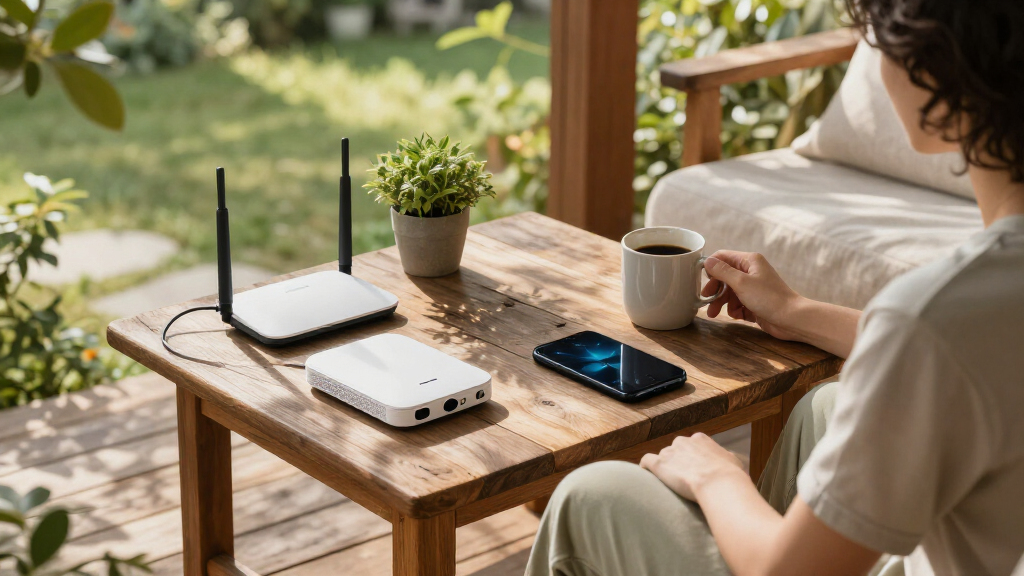 Long runtime UPS for internet and phones