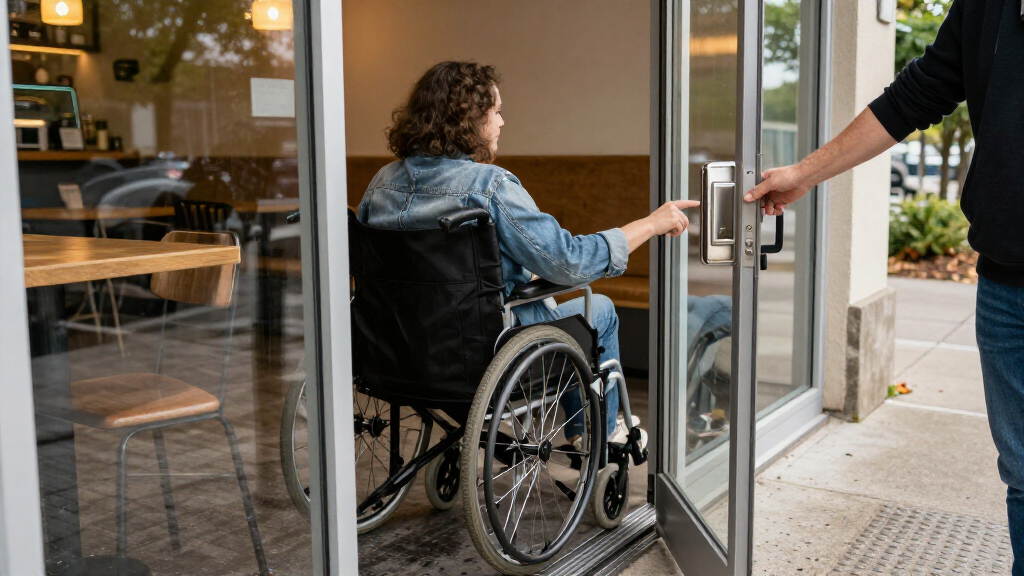 automatic door openers for accessibility