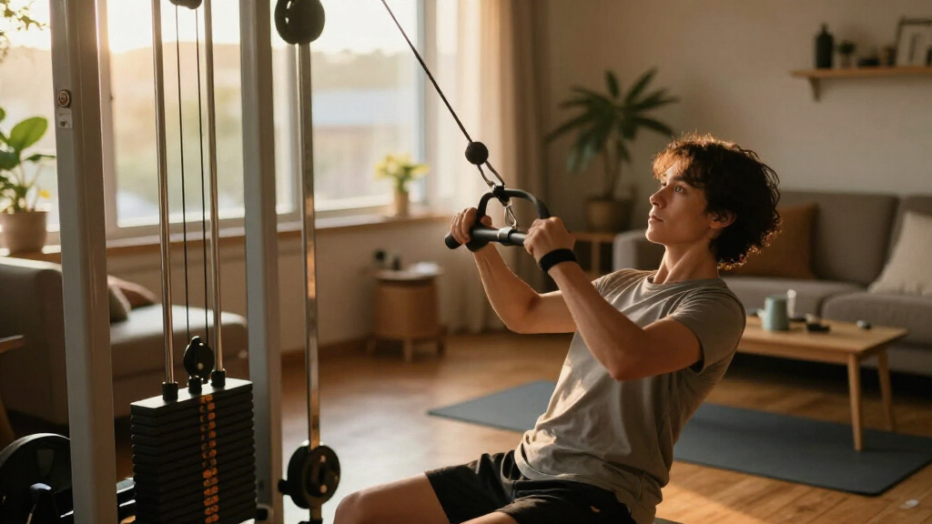 best home gym cable machine with weight stack