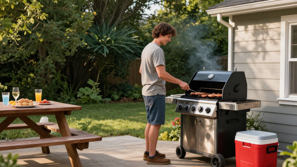 tailgating coolers and grills