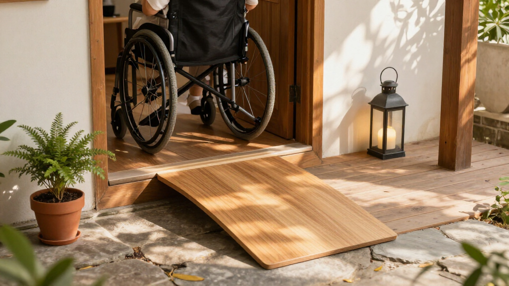 threshold ramp for doorways wheelchair