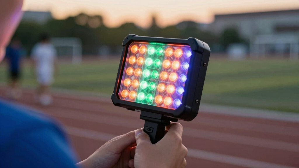 soccer fan LED light displays