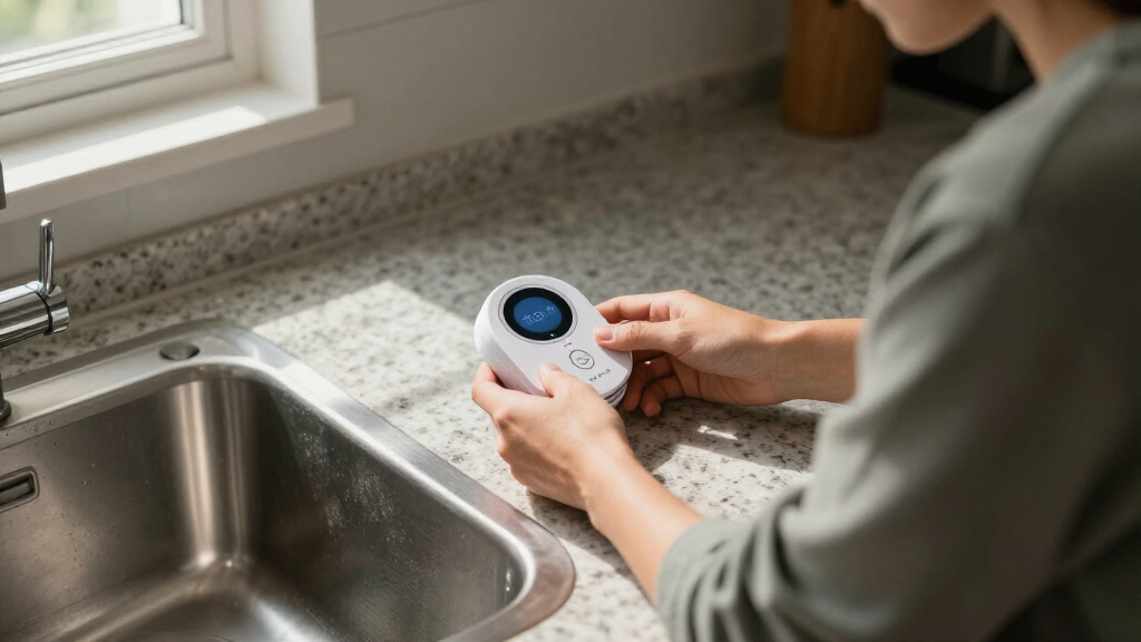 smart home water leak detectors