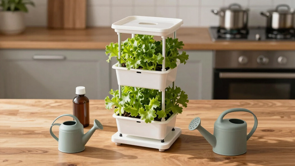 best hydroponic tower for indoor food production