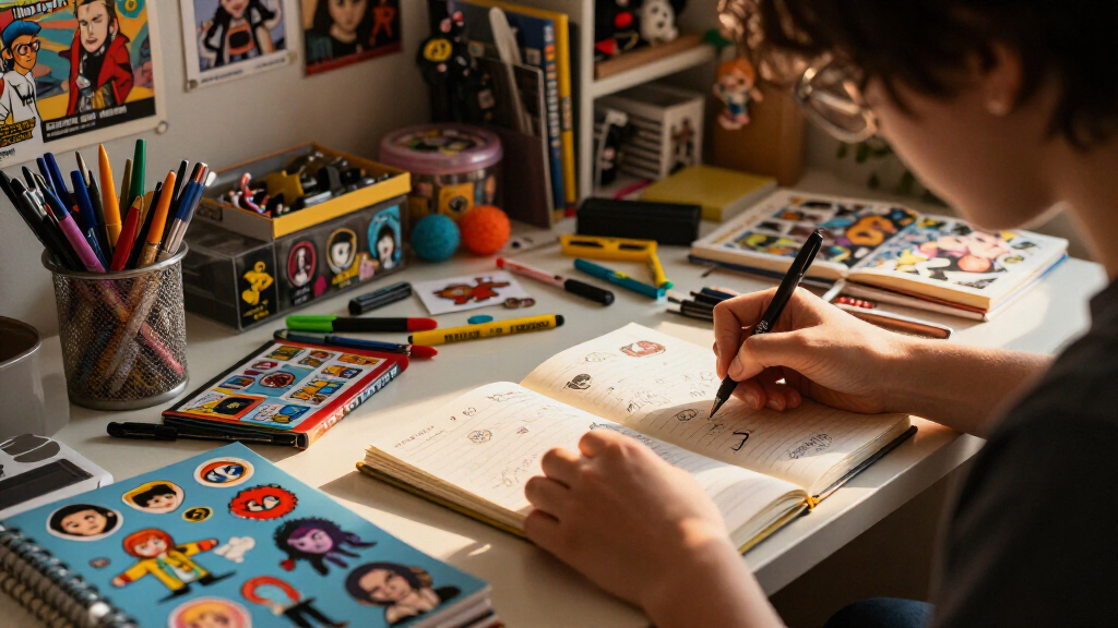 pop culture themed stationery